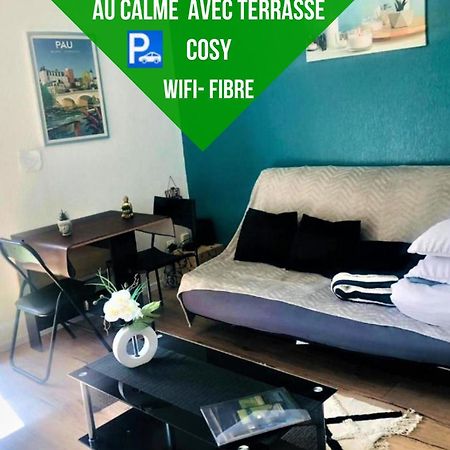 Appartement Le Petit Park-Studio-Terrasse- Piscine-Wifi Fibre à Pau Extérieur photo